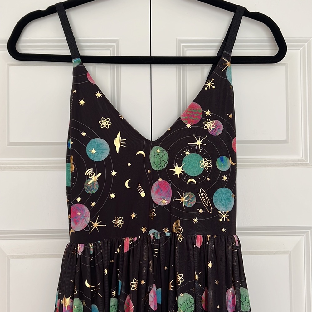 💥NWT Blackmilk Space Tourist Sheer Midaxi Dress ~ LIMITED Size XS - Picture 8 of 14